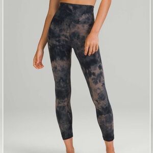 Lululemon Align Pant HR 25”, Diamond Dye, Size 4